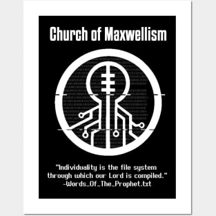 Church of Maxwellism Posters and Art